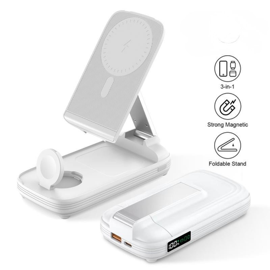 TriFold Wireless Power Bank