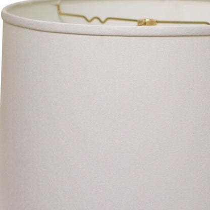 White No Slub Innsbruck Drum Lamp Shade