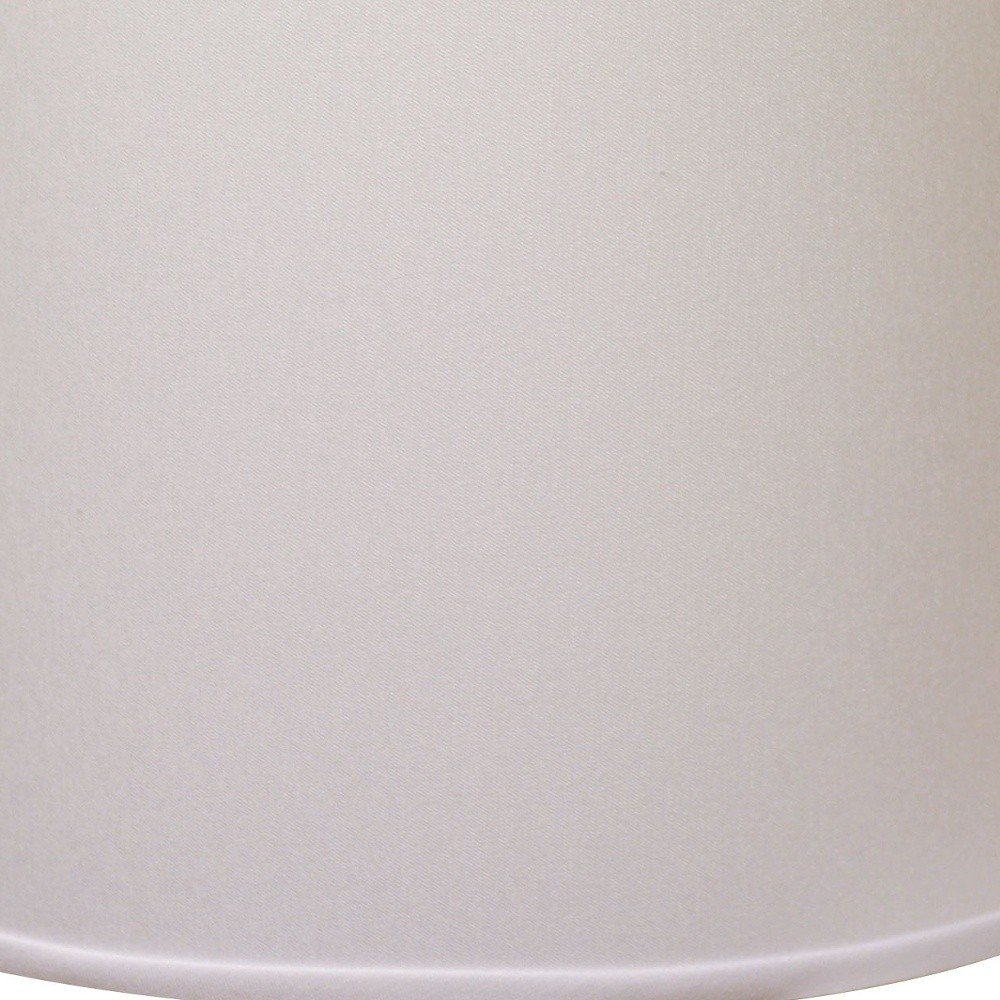 White No Slub Innsbruck Drum Lamp Shade