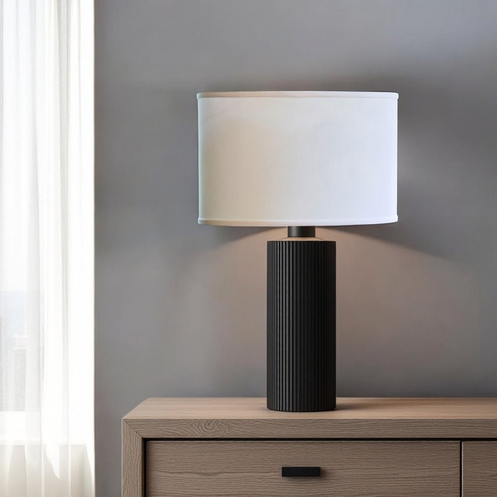 White No Slub Innsbruck Oval Lamp Shade