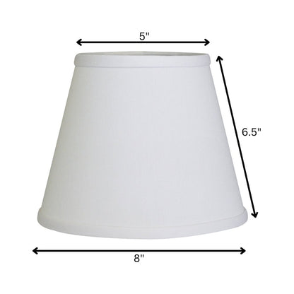 White No Slub Innsbruck Empire Lamp Shade