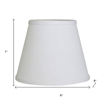 White No Slub Innsbruck Empire Lamp Shade