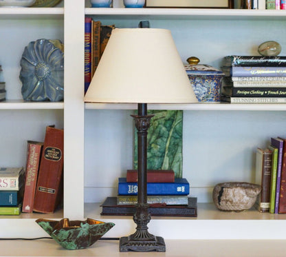 Ivory No Slub Innsbruck Empire Lamp Shade