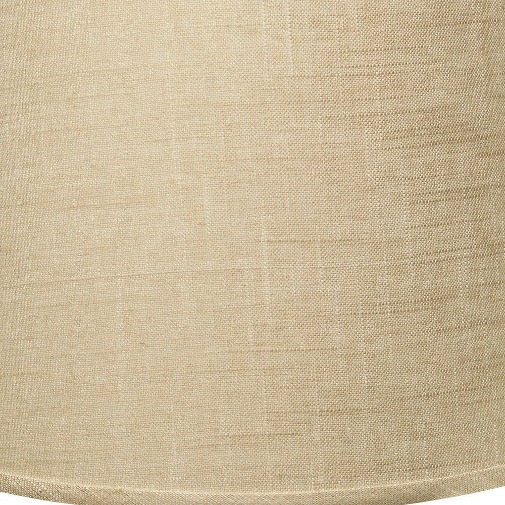 Light Yellow Linen Empire Lamp Shade