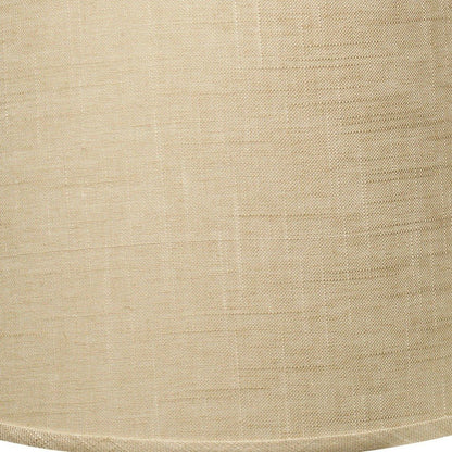 Light Yellow Linen Empire Lamp Shade