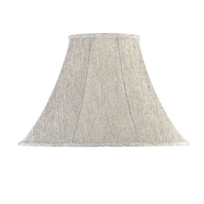 Light Gray Linen Plain Bell Lamp Shade