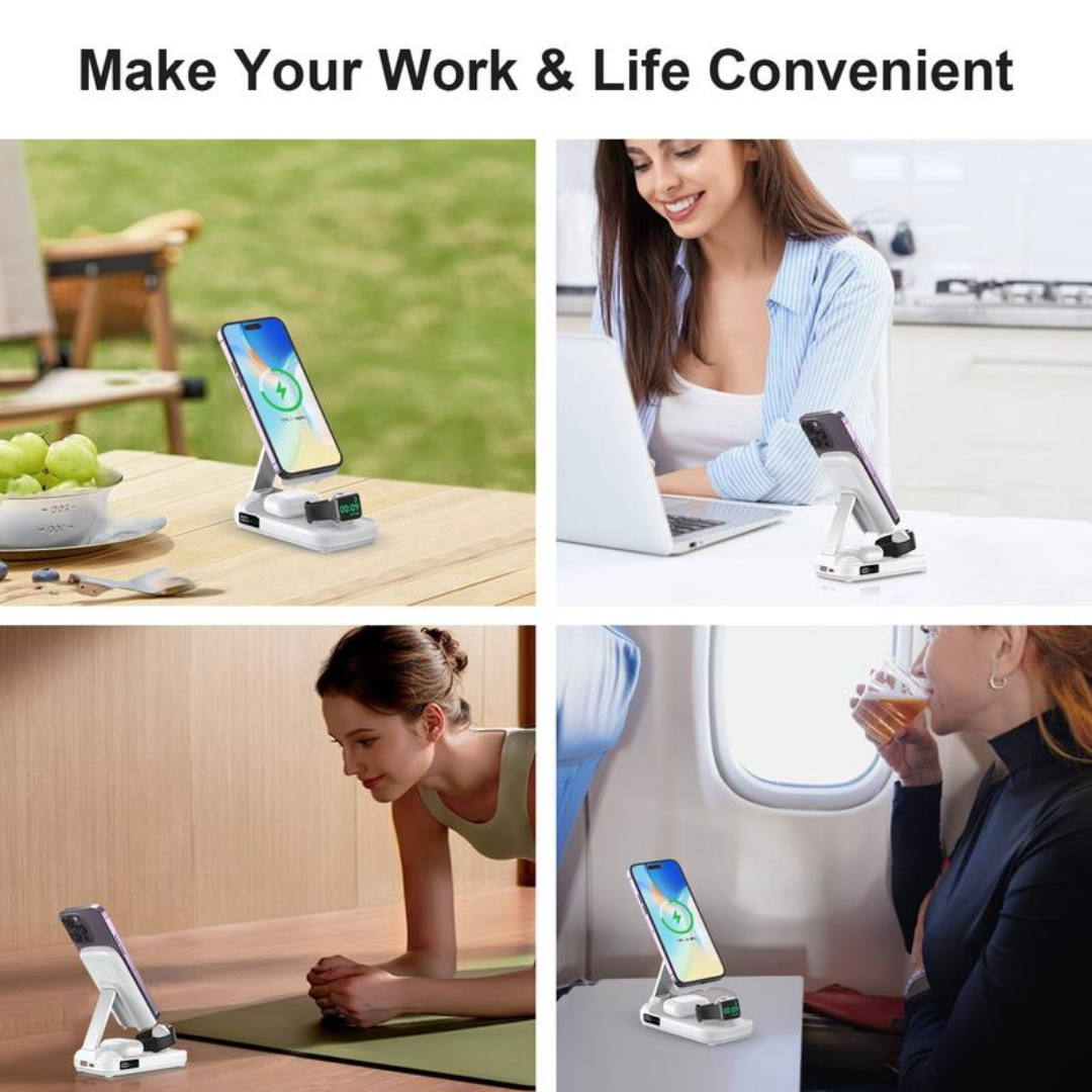 TriFold Wireless Power Bank